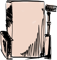 Zeichnung eines Cajons